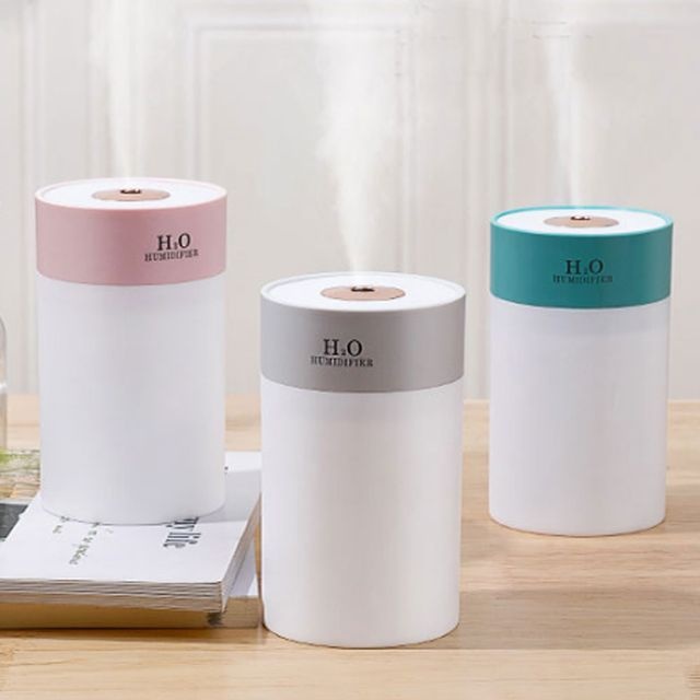 휴대용 미니멀 USB가습기 레인보우 조명등 가습기 미니가습기 휴대용가습기 차량가습기 실내가습기 공부방습기