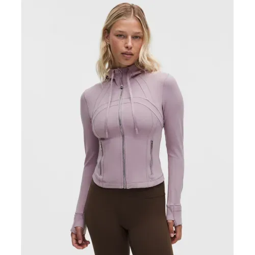 룰루레몬 디파인 크롭 후드 재킷 xNulu LOTU MRRS L7K3