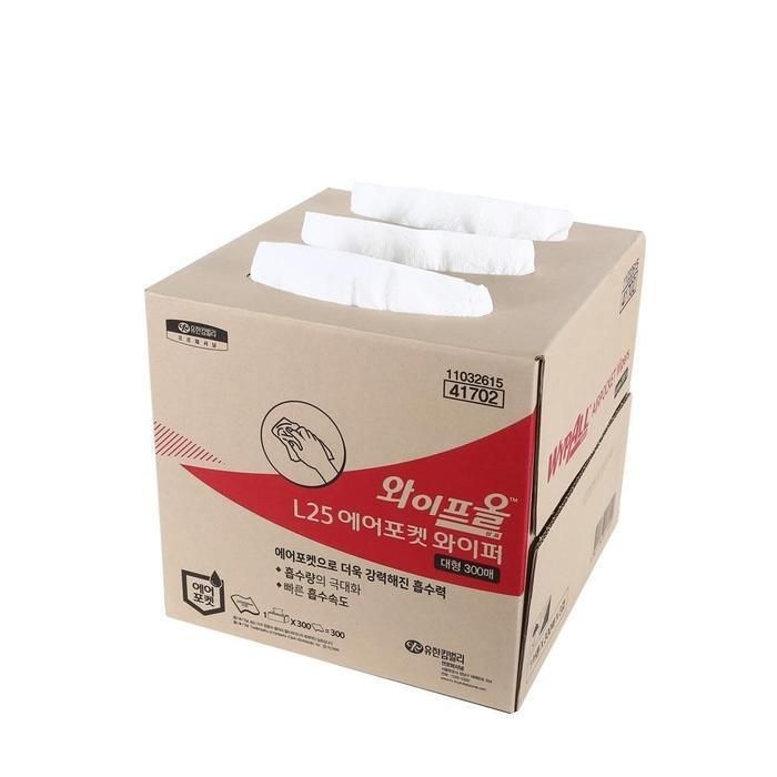 [패션플러스][주식회사 브이와이][JH9787Q0_52CP]에어포켓와이퍼 41702 대형300매(41300) (30609745A)