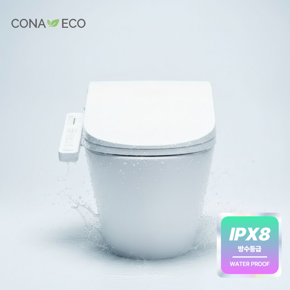 코나에코홈 프리미엄 IPX8 방수 직수형 NO필터 건조형 전자식비데 CB-2400(건조O)