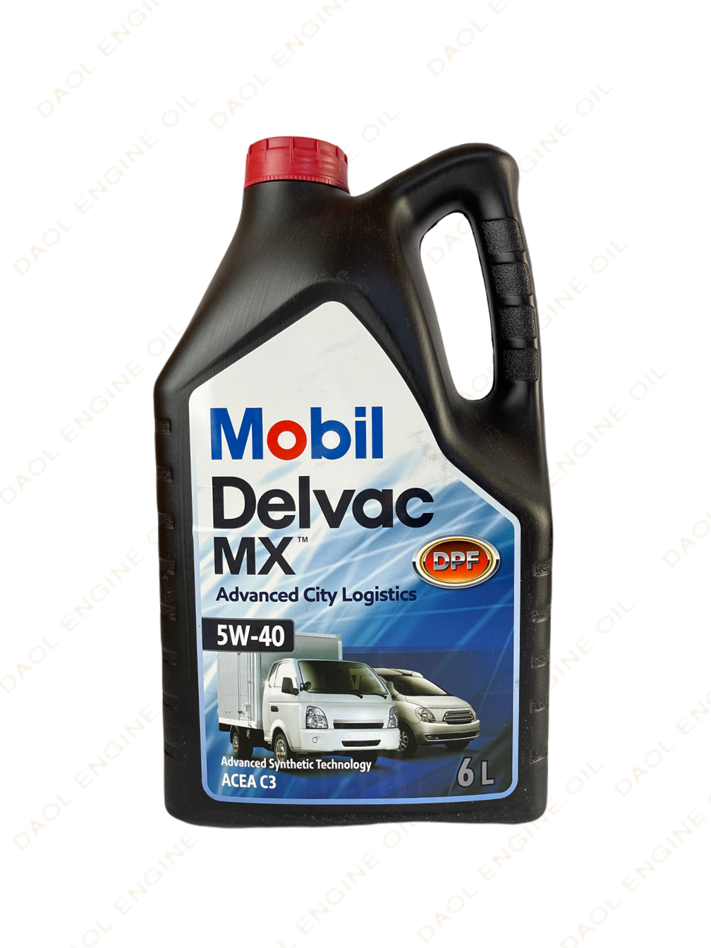 모빌 델박 MX 어드벤스드 시티 로지스틱스 5W40 6L, 디젤차량용, 100%합성오일