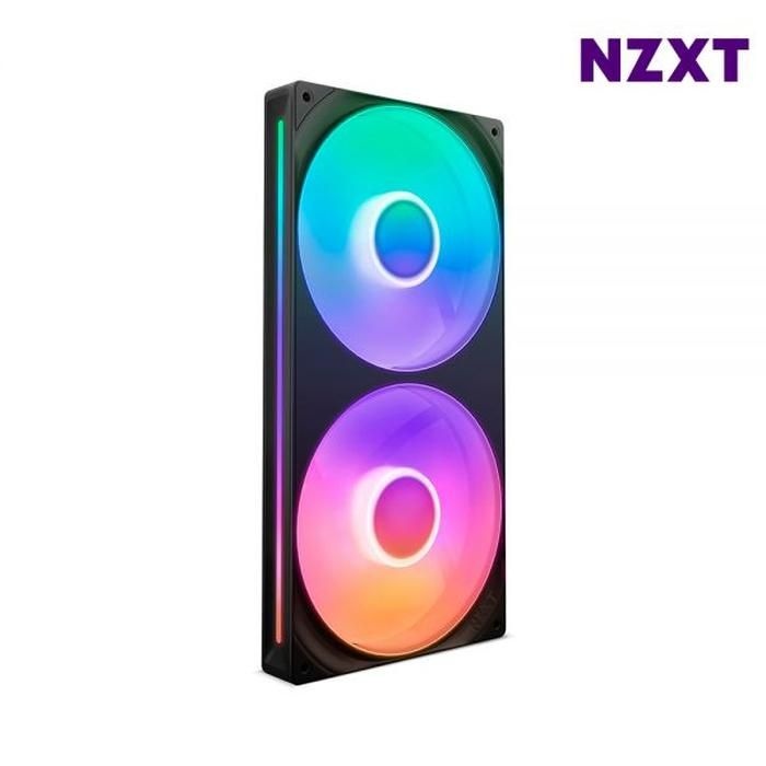 NZXT LED 케이스쿨러 쿨링 냉각 팬 교체 F280 RGB CORE 블.랙