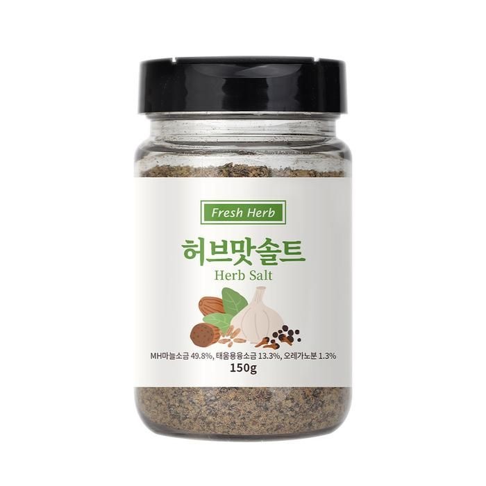 신선약초 신선약초 허브맛솔트 150g 허브솔트 바베큐 고기 캠핑 소금 시즈닝