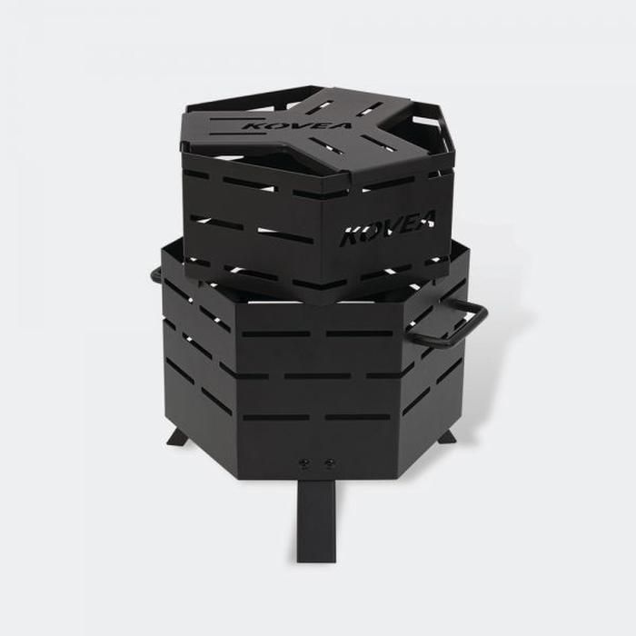 코베아 코베아 화로대 헥사 아이언 S 캠핑 BBQ 불멍 캠프파이어