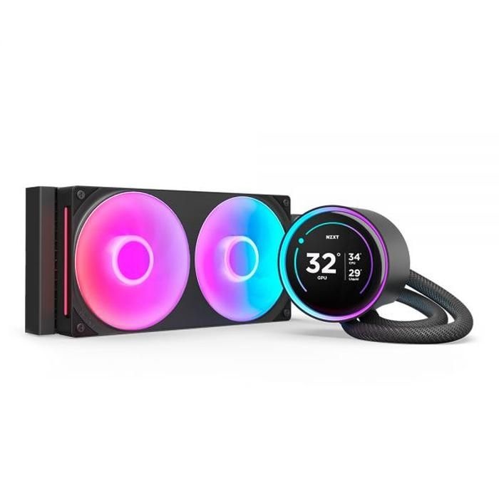 NZXT CPU 수냉쿨러 쿨링 고성능 KRAKEN ELITE V2 240 RGB 블.랙