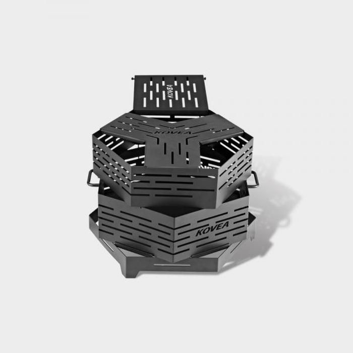 코베아 코베아 헥사 아이언 화로대 캠핑 불멍 캠프파이어