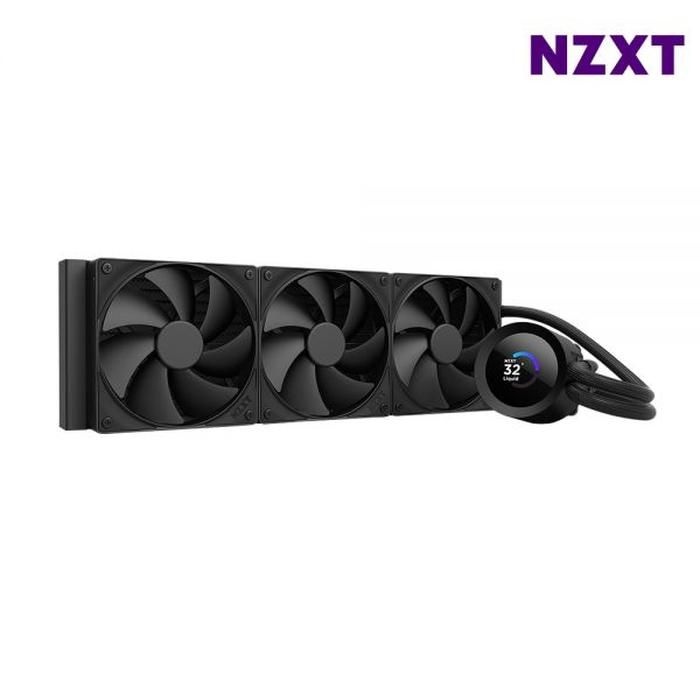 NZXT NZXT 게이밍 수냉쿨러 CPU 냉각 쿨링 KRAKEN PLUS 360 블.랙