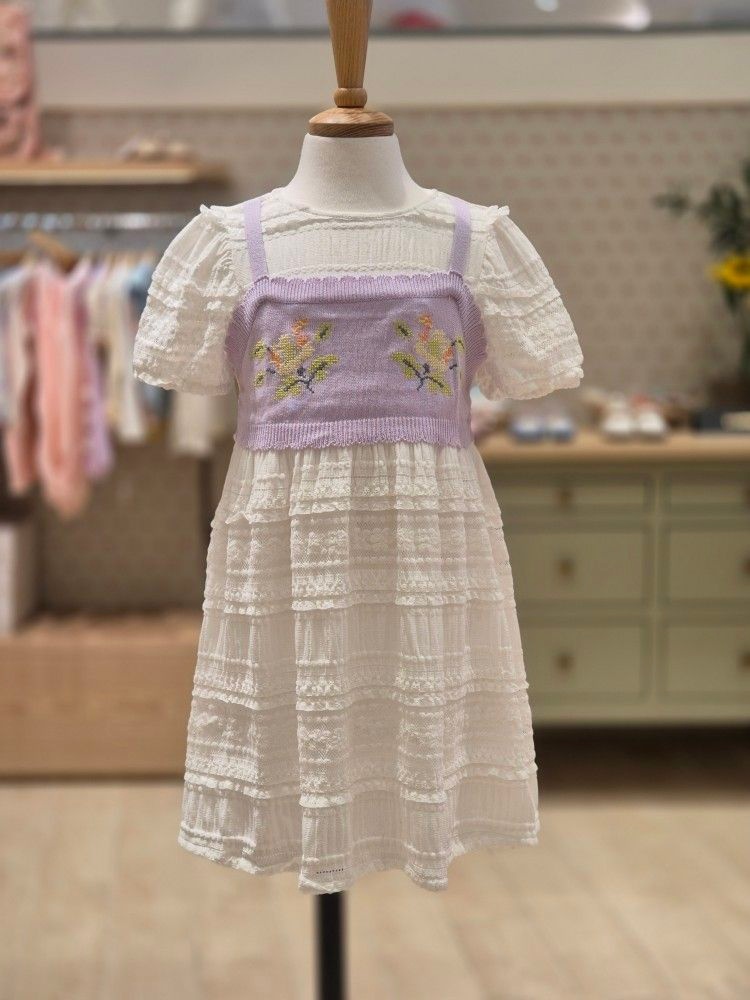 [롯데백화점] 리틀그라운드 [리틀그라운드]룰라비-썸머뷔스티에드레스(75312-400-01) LE1221337632