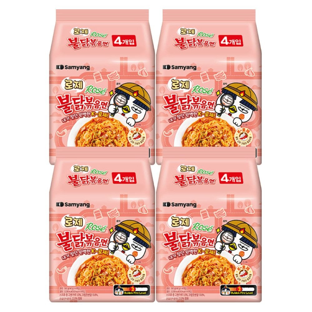 삼양 로제 불닭볶음면 140g X 16봉