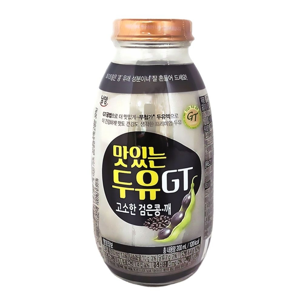 맛있는두유GT병 검은콩깨 200ml x 30병 / 두유 GT두유