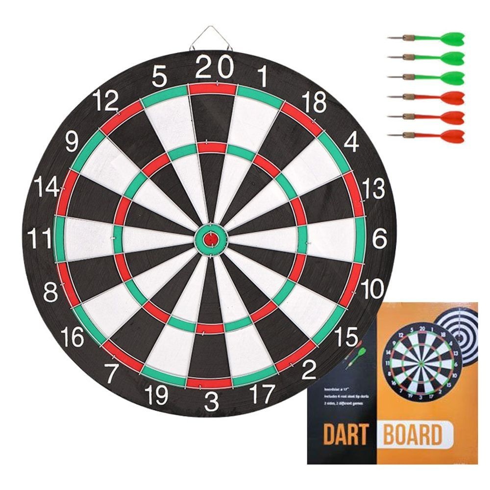 핀 다트 세트 던지기 게임 판 양면 보드 핀다트 다트게임