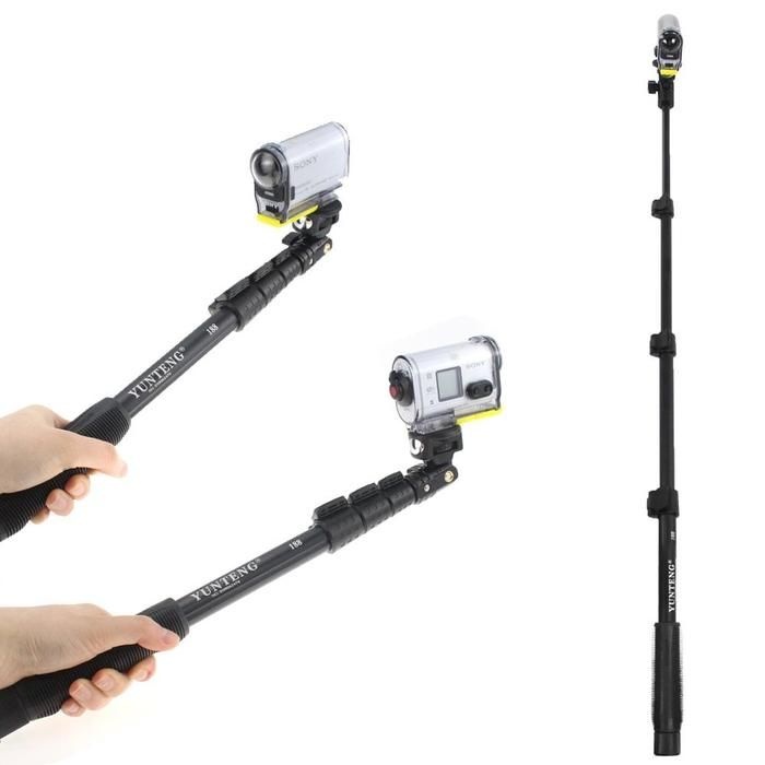 [아우트_63]액션캠 촬영 호환 셀카봉 FDR-X3000R HDR-AS300