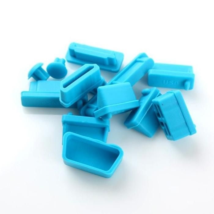 [아우트_63]보호캡 Blue 데스크탑 노트북 USB포트 13ea-PC