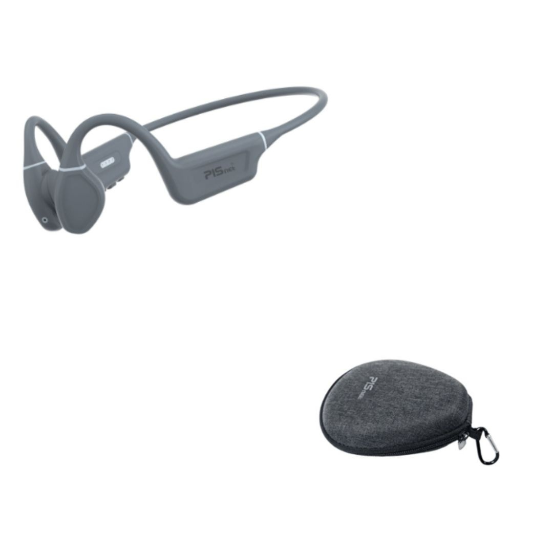 피스넷 수영 MP3 골전도 블루투스 이어폰 하드케이스