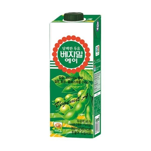 베지밀 정식품 담백한 베지밀A 950ml 12개 대용량 두유