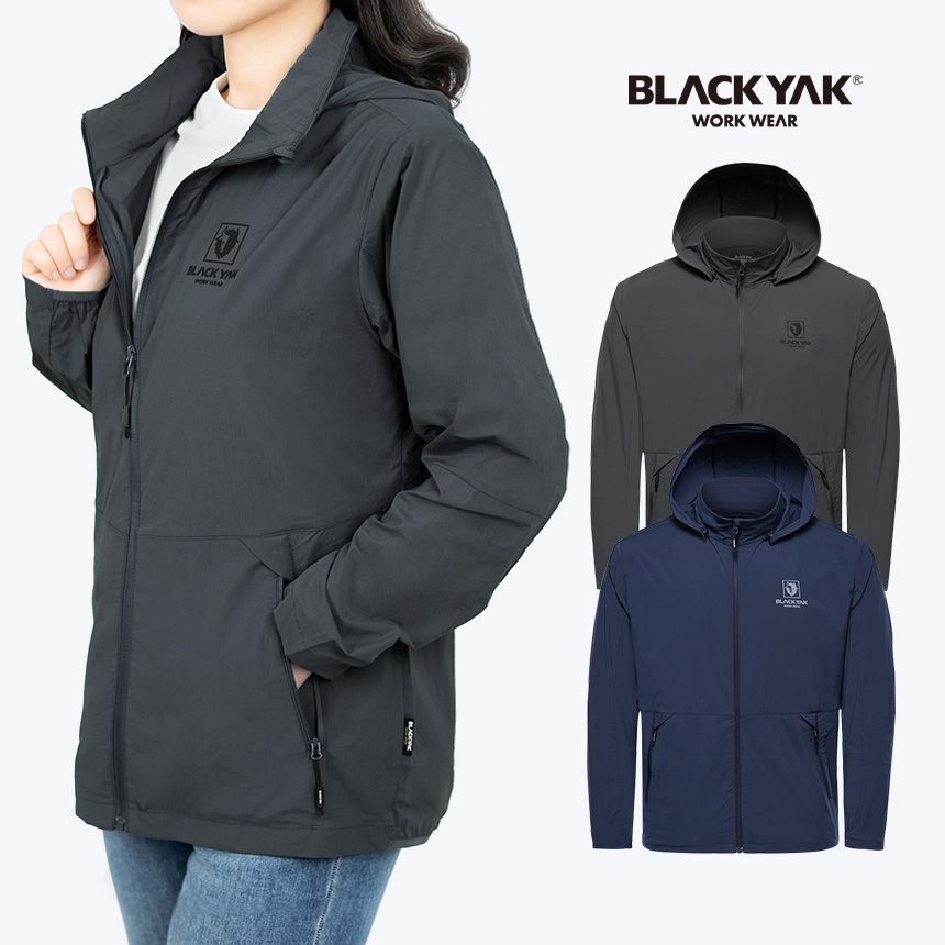 블랙야크 블랙야크 워크웨어 블랙야크 경량 바람막이 등산자켓 남성 여성 여름 통풍