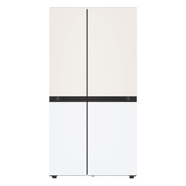 LG전자 디오스 AI 오브제컬렉션 냉장고 2도어 832L 네이처 베이지+에센스 화이트(S836MEQ032)