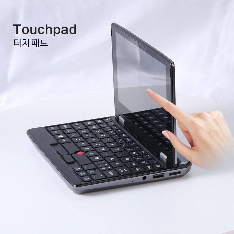 [해외] 미니노트북 7인치 초경량 터치스크린 인강 미니 영상편집 가성비 조카선물 행사상품 단체 사무용 고성능