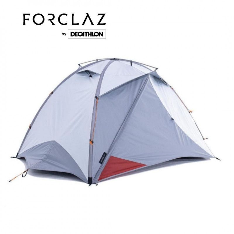 [해외] FORCLAZ 데카트론 2인용 자립형 돔 텐트 캠핑텐트 라이트 그레이 3계절 8556629