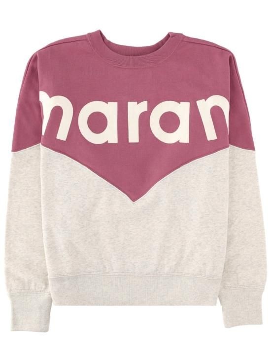 이자벨마랑 에뚜왈 26SS 이자벨마랑에뚜왈 휴스턴 투톤 마랑 스웨트셔츠 SW0006FA A1M08EMTEC PINK