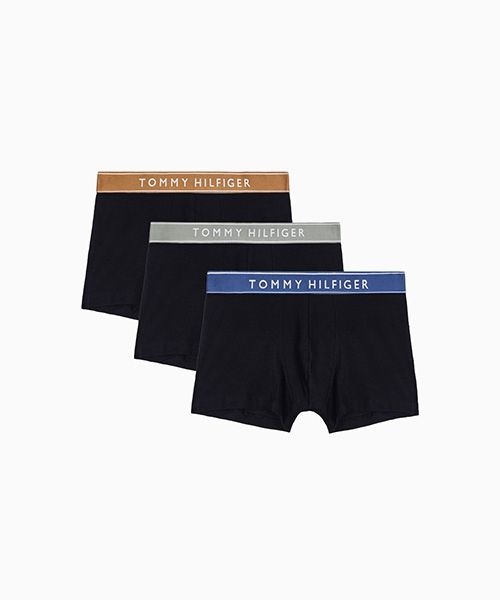 TOMMY HILFIGER 웨이스트 밴드 트렁크 3P T12G1AXO130MT306I T12G1AXO130MT306I 135181