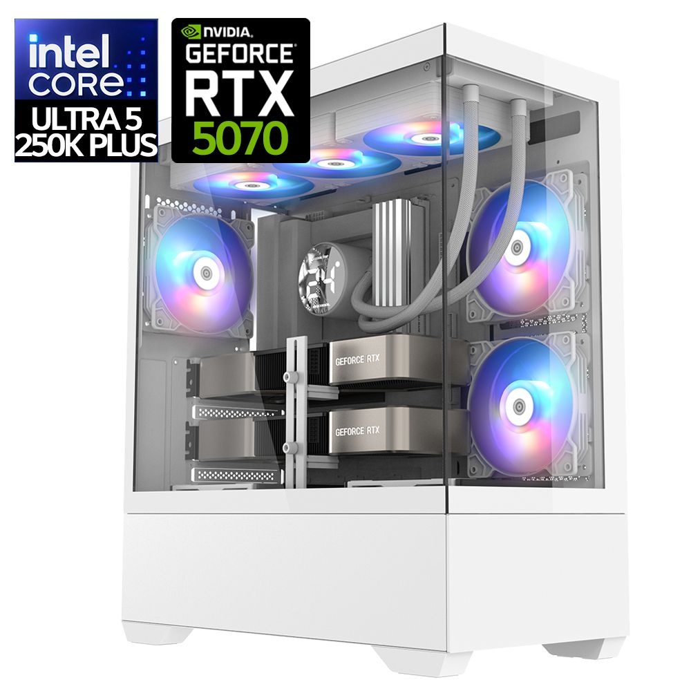 [온누리상품] [울트라5 250K Plus / RTX 5070] 인텔 최신 게이밍 붉은사막 사펑 배그 조립컴퓨터