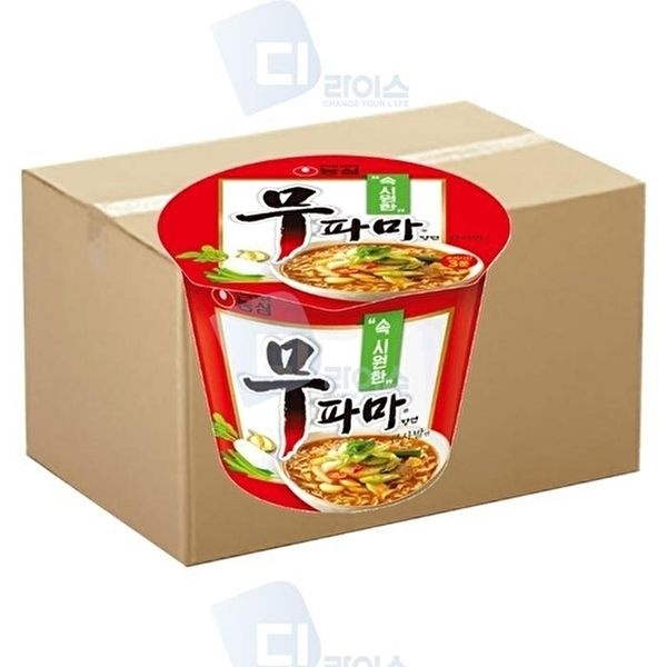 [셀러허브 식품]농심 무파마탕면 112g 큰사발 24개 해장 컵라면 큰컵 (47482707)