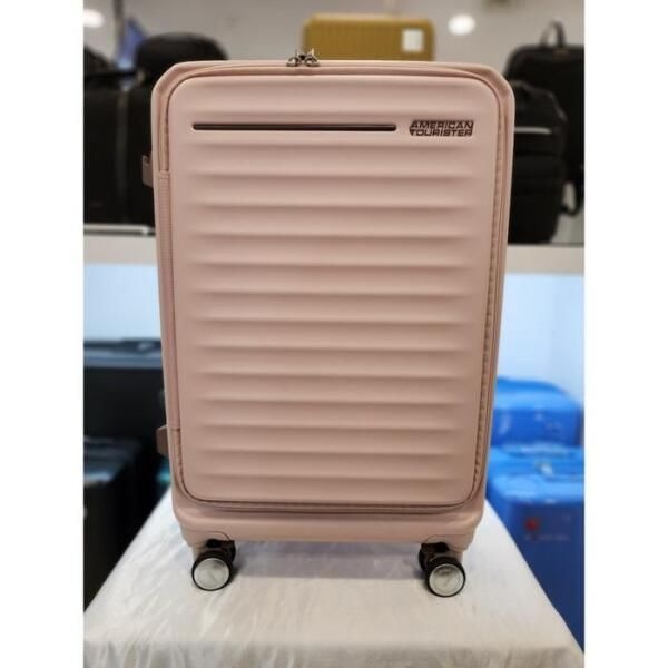 내부라벨에별도표시 아메리칸투어리스터 [아메리칸투어리스터] 세이브존01 FRONTEC 프론텍 캐리어 25인치 화물용 확장OK 고급진 파스텔톤