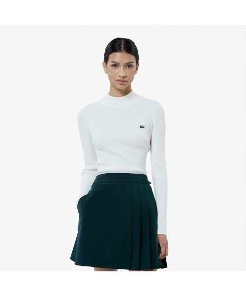 라코스테 LACOSTE 여성 레이어링 코디 스웨터 AF606E-55N 001