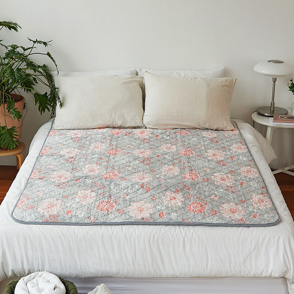 타이디하우스 협력사 자동꺼짐 대형 극세사 절전전기요 겨울 침대 거실 소파 캠핑 온열전기장판 1인용전기매트 얇은전기장판 전자파