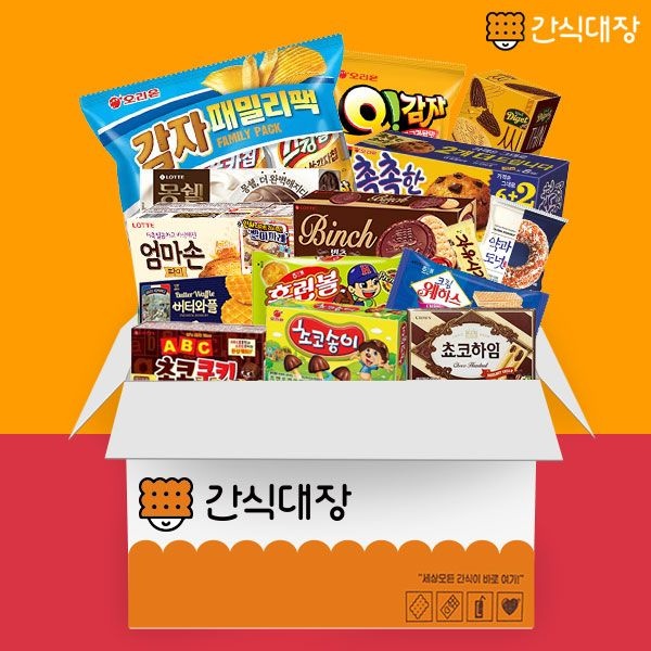 [온누리7%혜택]가성비대장 행복세트 남녀노소 누구나 좋아하는 인기간식 과자선물세트 19종 감자 패밀리팩