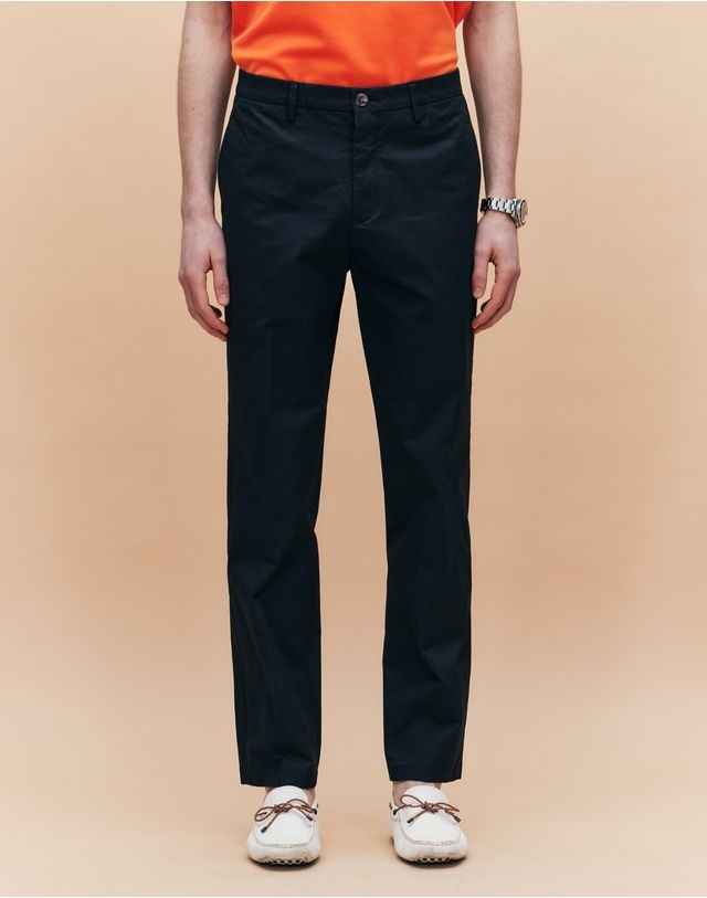 헤지스 맨 [25SS] [TAPERED]  네이비 치노 팬츠 HZPA5B332N2