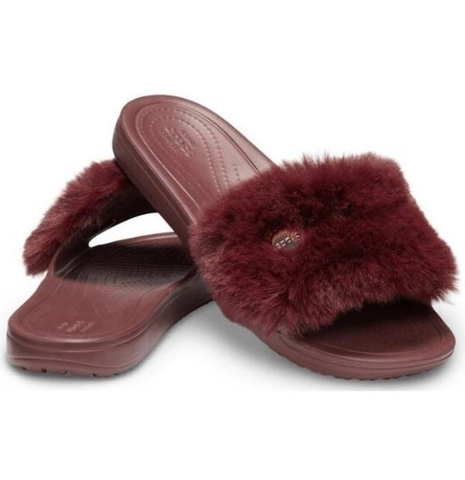 주식회사 좋은것만파는회사 [크록스]크록스슬리퍼 샌들 TQJ 205968-60U Crocs Sloane Luxe Slide W Burg/Burg