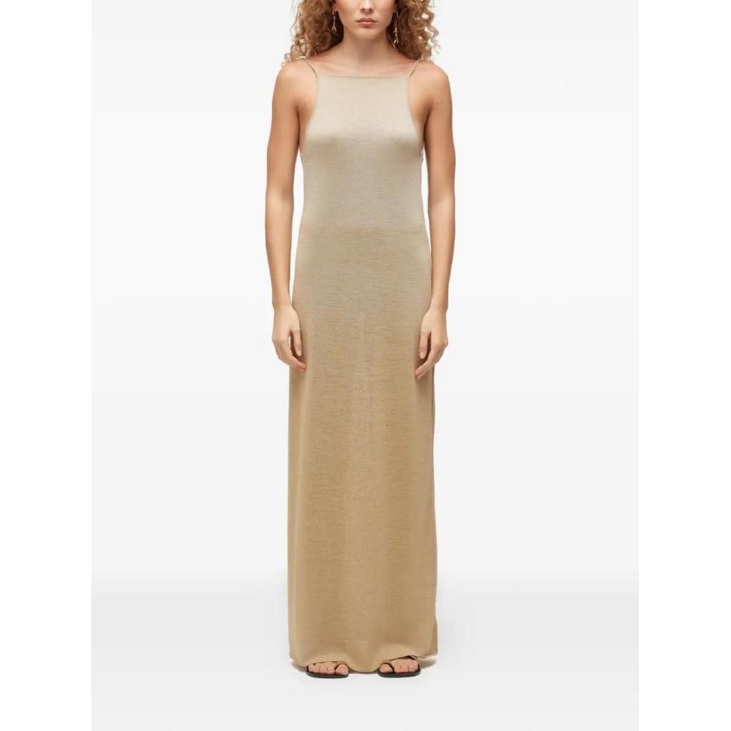 오스클랜 민소매 맥시 드레스 75293 TP447942546