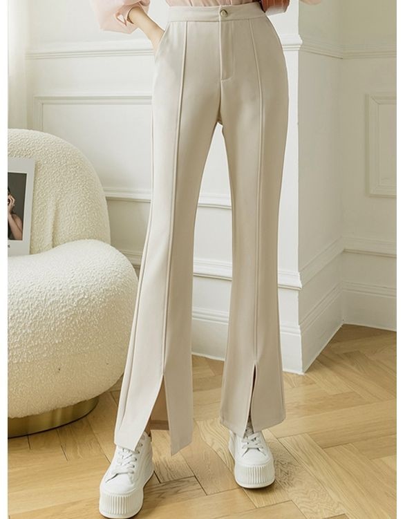 예쎄 예쎄 [☆20%추가쿠폰☆] 센터 절개라인 앞트임 부츠컷 슬랙스(S5SPT018A)