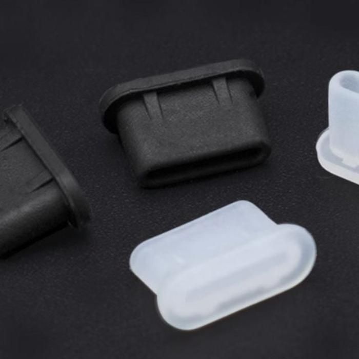 [아우트_63]마개 C타입 이어폰 휴대폰보호캡 보호캡 2pcs