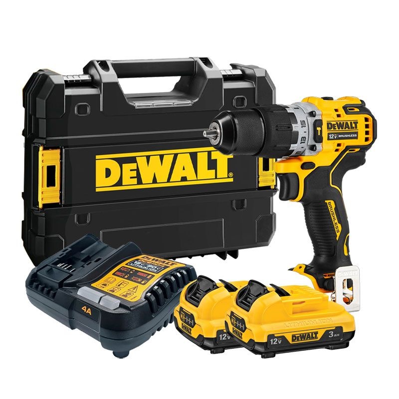 디월트 디월트 DCD706L2 충전 해머드릴 12V 3.0Ah 배터리 2개 세트