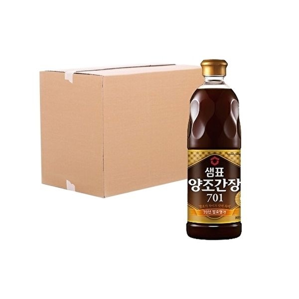 샘표 [샘표][박스] 샘표 양조간장701 860ml 12입