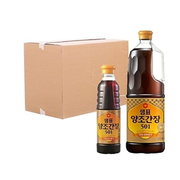샘표 [샘표][박스] 샘표 양조간장501 1.7L+500ml 6입