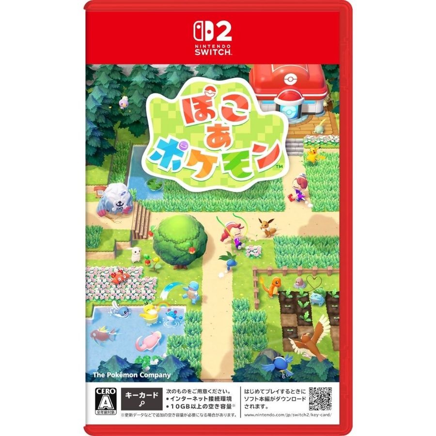 [해외] 닌텐도 스위치2 포켓몬 포코피아 한글지원 키카드 Switch