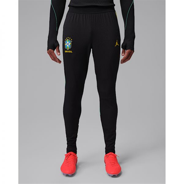 나이키 [나이키] 브라질 스트라이크 엘리트 남성 조던 드라이 핏 ADV 축구 니트 팬츠 - 블랙옐로우 펄스라이트 멘타인프