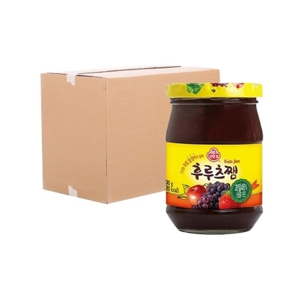 [박스] 오뚜기 후루츠쨈 300g 15입