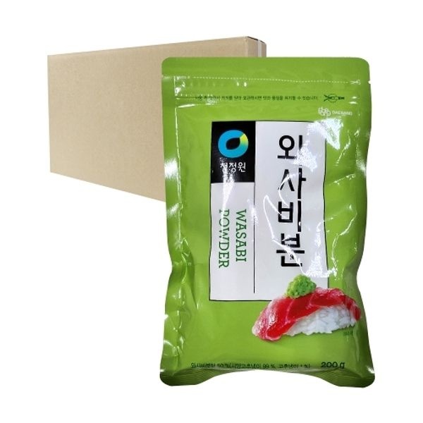 [박스] 청정원 와사비분 200g 24입