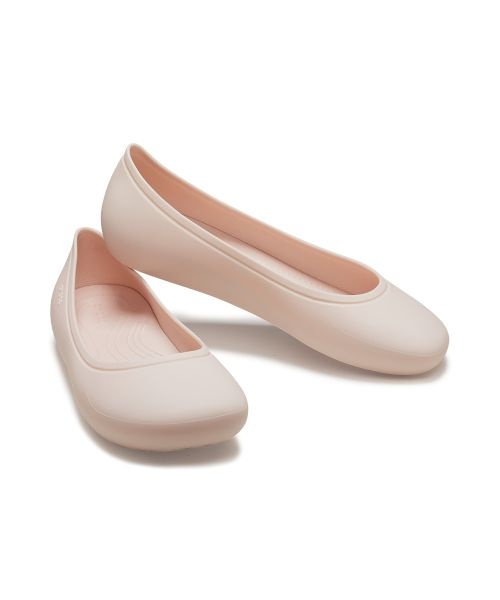 크록스 CROCS 여성 브루클린 플랫 QUA 24SWFT209384 24SWFT209384_Z6UR