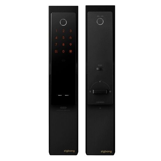 직방 원스텝 IoT 스마트 도어락 SHP-P52G 푸시풀 현관도어록 바로잠김 WIFI번호키