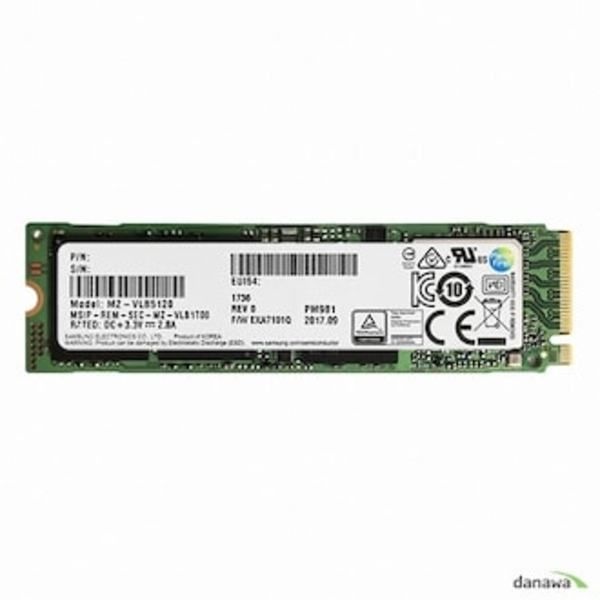 삼성전자 PM981 M.2 2280 512GB 벌크중고 AS 구매일로부터 1년