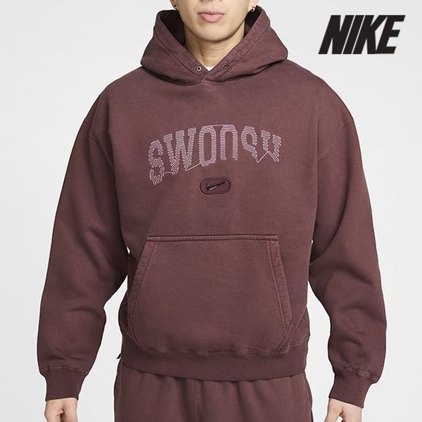 나이키 나이키 [하프클럽]나이키 후드티 /a2- HJ2231-652 / 남성 솔로 스우시 플리스 풀오버 후디