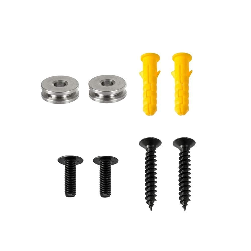 Yimaut [해외] 사운드바 벽 마운트 메탈 허그 링 + 나사 앵커, 견고한 벽걸이 브래킷 장착 하드웨어 키트 삼성 HW-N950 HW-MS750 HW-MS75