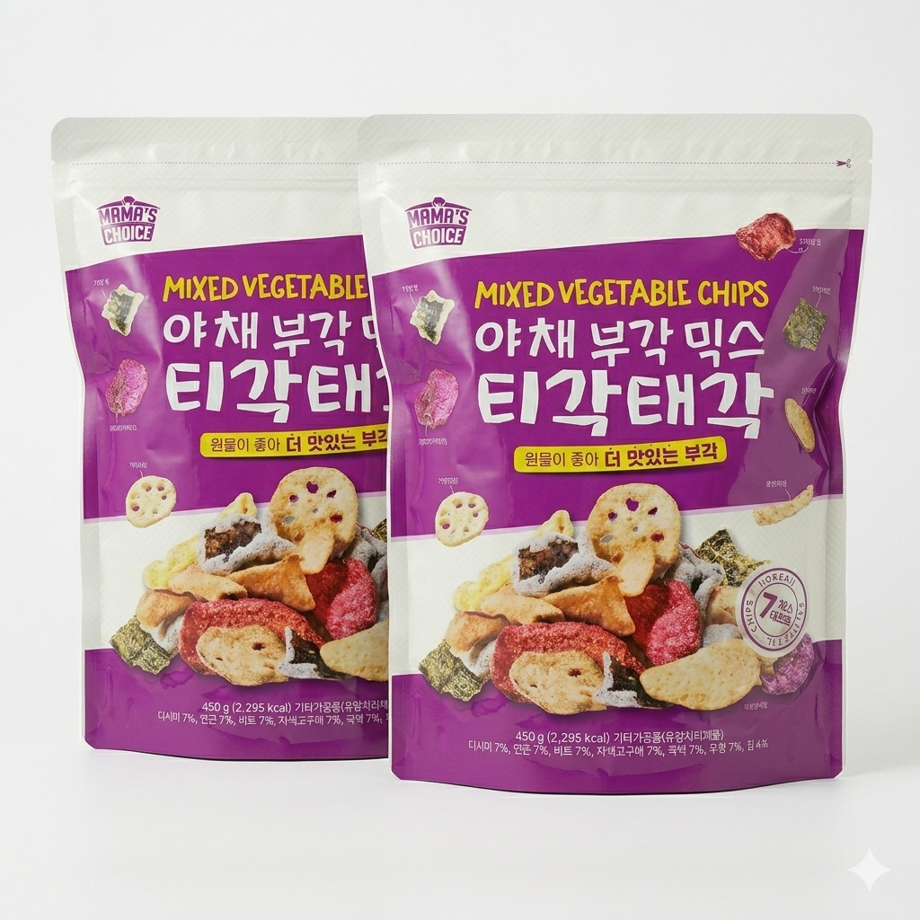 티각태각 야채부각믹스 450g 2개