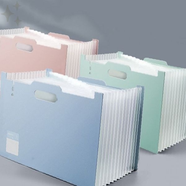 에이포 아코디언 파일 십삼포켓 서류 정리 문서 보관함 사무용품 학생 직장인